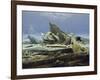 The Polar Sea (The Failed Hope), about 1823/24-Caspar David Friedrich-Framed Giclee Print