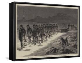 The Polaris Arctic Expedition-Godefroy Durand-Framed Stretched Canvas