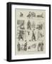 The Police and the Dogs-S.t. Dadd-Framed Giclee Print