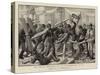 The Police Breaking Up an Unauthorised Stand-Charles Joseph Staniland-Stretched Canvas