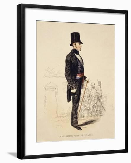 The Police Commissioner-null-Framed Giclee Print