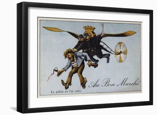 The Police in the Year 2000-null-Framed Giclee Print