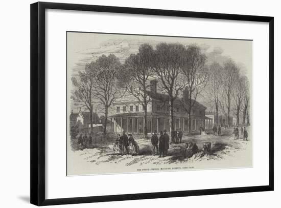 The Police Station, Magazine Barrack, Hyde Park-null-Framed Giclee Print