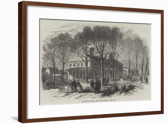 The Police Station, Magazine Barrack, Hyde Park-null-Framed Giclee Print