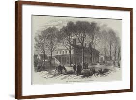 The Police Station, Magazine Barrack, Hyde Park-null-Framed Giclee Print