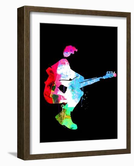 The Police Watercolor II-Lana Feldman-Framed Art Print