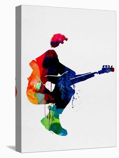 The Police Watercolor-Lora Feldman-Stretched Canvas