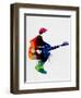 The Police Watercolor-Lora Feldman-Framed Art Print