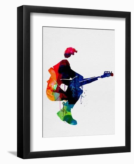 The Police Watercolor-Lora Feldman-Framed Art Print