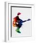 The Police Watercolor-Lora Feldman-Framed Art Print