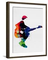 The Police Watercolor-Lora Feldman-Framed Art Print