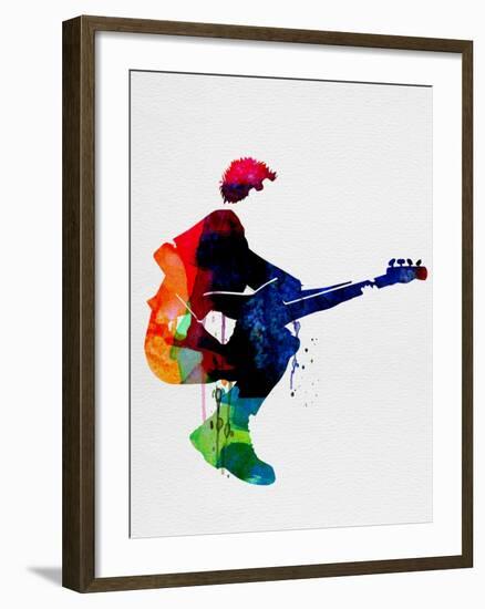 The Police Watercolor-Lora Feldman-Framed Art Print