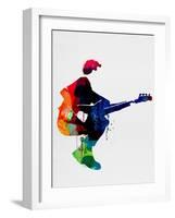 The Police Watercolor-Lora Feldman-Framed Art Print