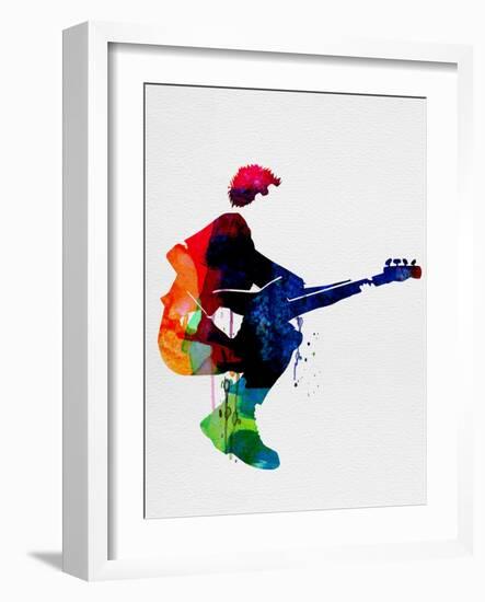 The Police Watercolor-Lora Feldman-Framed Art Print