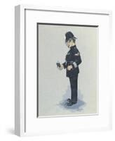 The Policeman-Simon Dyer-Framed Premium Giclee Print