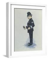 The Policeman-Simon Dyer-Framed Premium Giclee Print