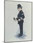 The Policeman-Simon Dyer-Mounted Premium Giclee Print