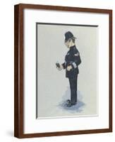 The Policeman-Simon Dyer-Framed Premium Giclee Print