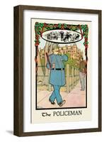 The Policeman-H.o. Kennedy-Framed Art Print