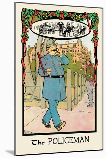 The Policeman-H.o. Kennedy-Mounted Art Print