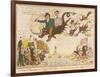 The Political Champion Turned Resurrection Man! -Out of Thy Own Mouth Will Condemn Thee.., 1819-Isaac Robert Cruikshank-Framed Giclee Print