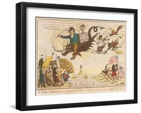 The Political Champion Turned Resurrection Man! -Out of Thy Own Mouth Will Condemn Thee.., 1819-Isaac Robert Cruikshank-Framed Giclee Print