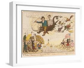 The Political Champion Turned Resurrection Man! -Out of Thy Own Mouth Will Condemn Thee.., 1819-Isaac Robert Cruikshank-Framed Giclee Print
