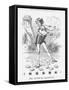 The Political Egg-Dance, 1867-John Tenniel-Framed Stretched Canvas