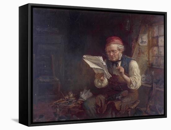 The Politician, 1871-Jonathon Pratt-Framed Stretched Canvas