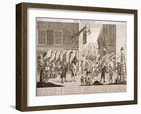 The Politicians, 1763-null-Framed Giclee Print