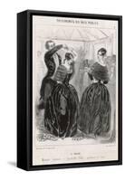 The Polka-Quadrille-Charles Vernier-Framed Stretched Canvas