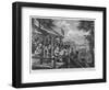 The Polling, 1758-William Hogarth-Framed Giclee Print