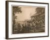 'The Polling', Plate III from 'The Humours of an Election', 1757-William Hogarth-Framed Giclee Print