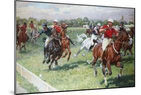 The Polo Game-Ludwig Koch-Mounted Giclee Print