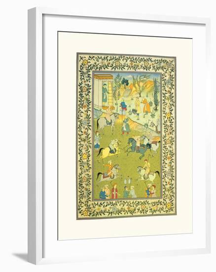 The Polo Match I-null-Framed Premium Giclee Print