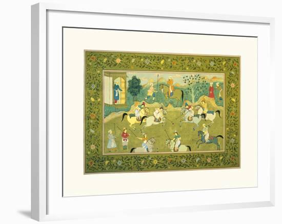 The Polo Match III-null-Framed Premium Giclee Print