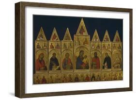 The Polyptych of Pisa, 1320-Simone Martini-Framed Giclee Print