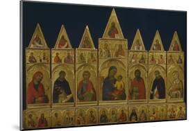 The Polyptych of Pisa, 1320-Simone Martini-Mounted Giclee Print