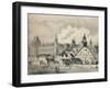 The Pompe De La Samaritaine in 1635, 1915-null-Framed Giclee Print