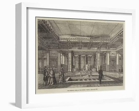 The Pompeian Court, at the Crystal Palace-null-Framed Giclee Print