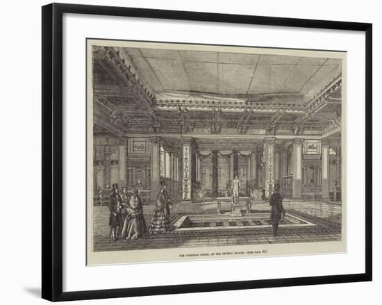 The Pompeian Court, at the Crystal Palace-null-Framed Giclee Print