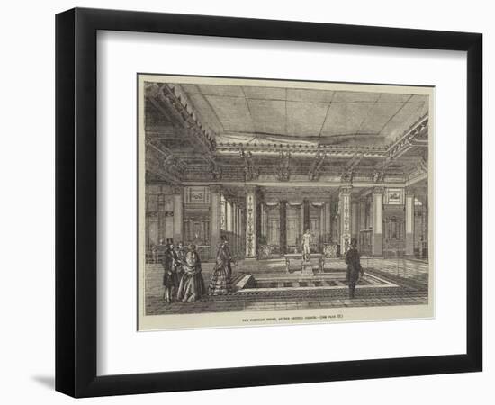 The Pompeian Court, at the Crystal Palace-null-Framed Giclee Print