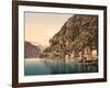 The Ponale Road, Riva, Lake Garda, Italy, C.1890-C.1900-null-Framed Giclee Print