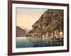 The Ponale Road, Riva, Lake Garda, Italy, C.1890-C.1900-null-Framed Giclee Print