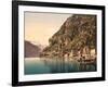 The Ponale Road, Riva, Lake Garda, Italy, C.1890-C.1900-null-Framed Giclee Print