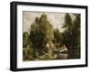 The Pond at Fees-Pierre-Auguste Renoir-Framed Giclee Print