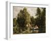 The Pond at Fees-Pierre-Auguste Renoir-Framed Giclee Print