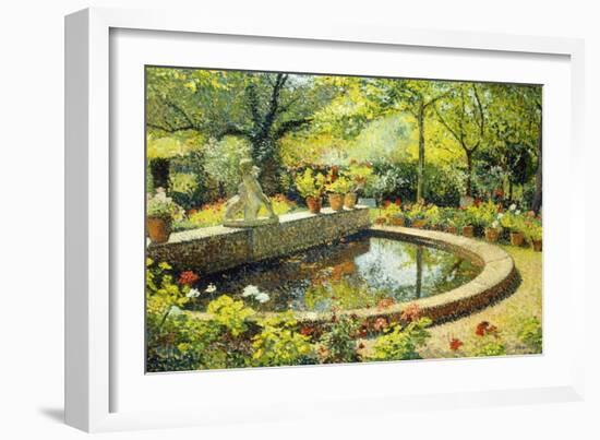 The Pond at Marquayrol, Le Basin de Marquayrol, C. 1930-Henri Martin-Framed Giclee Print