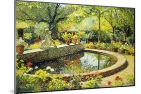 The Pond at Marquayrol, Le Basin de Marquayrol, C. 1930-Henri Martin-Mounted Giclee Print