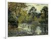 The Pond at Montfoucault; L'Etang De Montfoucault, 1874-Camille Pissarro-Framed Giclee Print